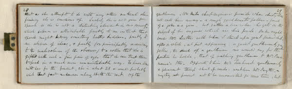Log on board the S.S. Somersetshire, sheet 17 of 87, 1860