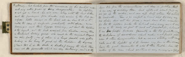 Log on board the S.S. Somersetshire, sheet 07 of 87, 1860
