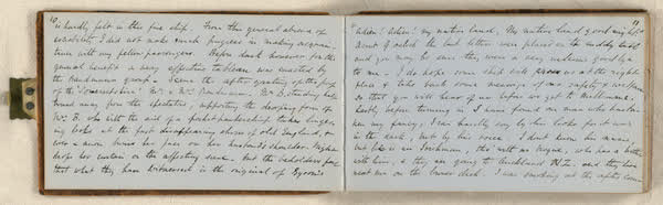 Log on board the S.S. Somersetshire, sheet 08 of 87, 1860