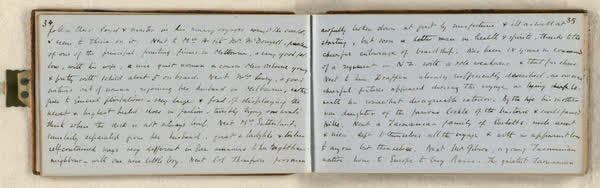 Log on board the S.S. Somersetshire, sheet 20 of 87, 1860