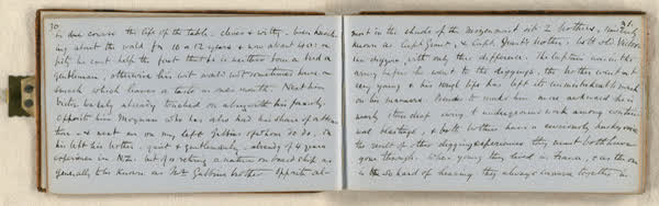 Log on board the S.S. Somersetshire, sheet 18 of 87, 1860