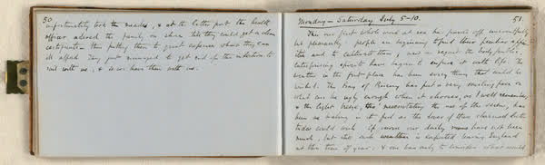 Log on board the S.S. Somersetshire, sheet 28 of 87, 1860