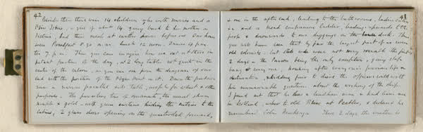 Log on board the S.S. Somersetshire, sheet 24 of 87, 1860