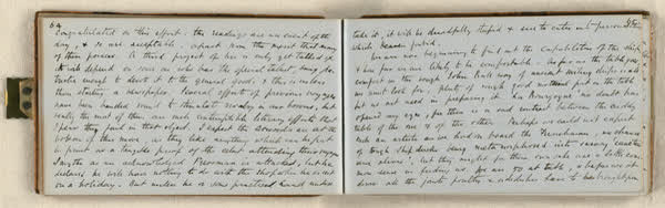 Log on board the S.S. Somersetshire, sheet 35 of 87, 1860