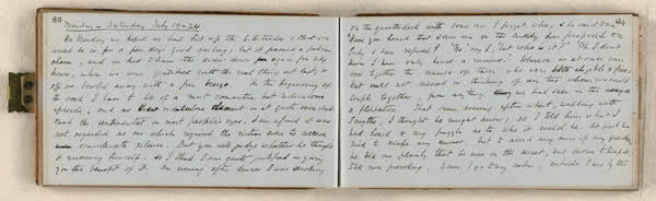 Log on board the S.S. Somersetshire, sheet 47 of 87, 1860