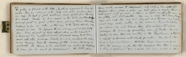 Log on board the S.S. Somersetshire, sheet 36 of 87, 1860