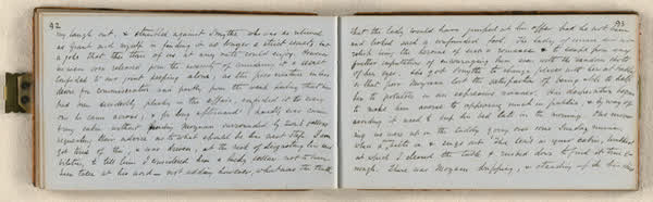 Log on board the S.S. Somersetshire, sheet 49 of 87, 1860