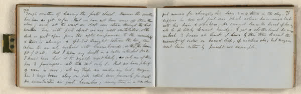 Log on board the S.S. Somersetshire, sheet 38 of 87, 1860