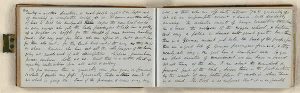 Log on board the S.S. Somersetshire, sheet 43 of 87, 1860