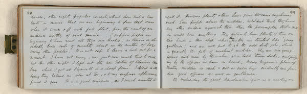 Log on board the S.S. Somersetshire, sheet 52 of 87, 1860