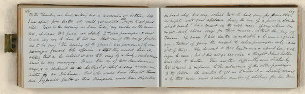 Log on board the S.S. Somersetshire, sheet 61 of 87, 1860