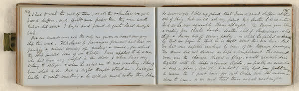 Log on board the S.S. Somersetshire, sheet 60 of 87, 1860