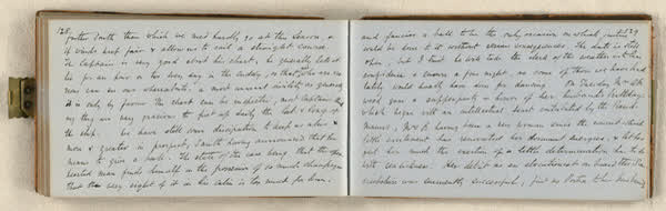 Log on board the S.S. Somersetshire, sheet 67 of 87, 1860