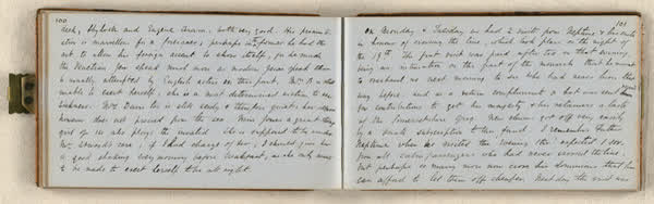 Log on board the S.S. Somersetshire, sheet 53 of 87, 1860