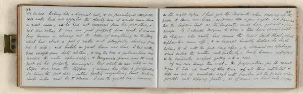 Log on board the S.S. Somersetshire, sheet 50 of 87, 1860