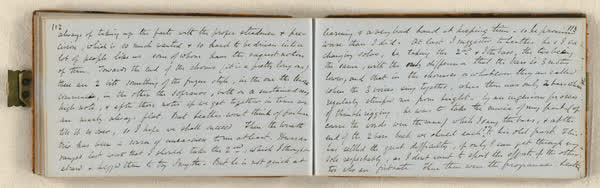 Log on board the S.S. Somersetshire, sheet 59 of 87, 1860
