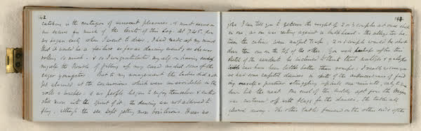 Log on board the S.S. Somersetshire, sheet 74 of 87, 1860