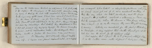 Log on board the S.S. Somersetshire, sheet 75 of 87, 1860