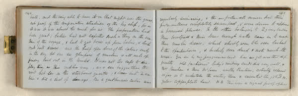 Log on board the S.S. Somersetshire, sheet 73 of 87, 1860
