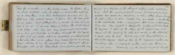 Log on board the S.S. Somersetshire, sheet 72 of 87, 1860