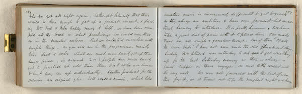 Log on board the S.S. Somersetshire, sheet 81 of 87, 1860