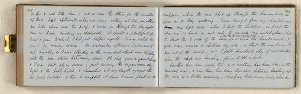 Log on board the S.S. Somersetshire, sheet 77 of 87, 1860