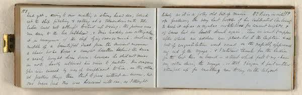 Log on board the S.S. Somersetshire, sheet 82 of 87, 1860