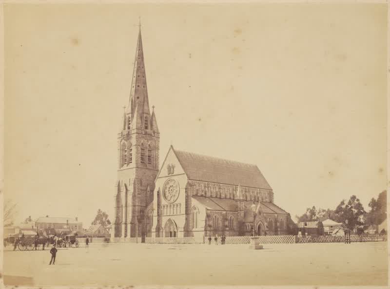 Christchurch Cathedral, 1884