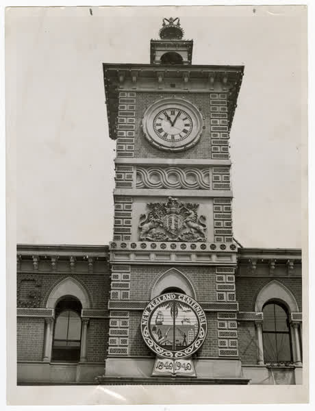 Post Office building decorations, 1941
