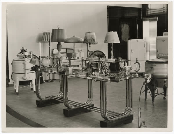 Electrical appliance display, 1941
