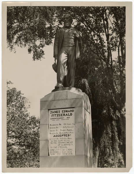 Statue of James Edward Fitzgerald, 1942