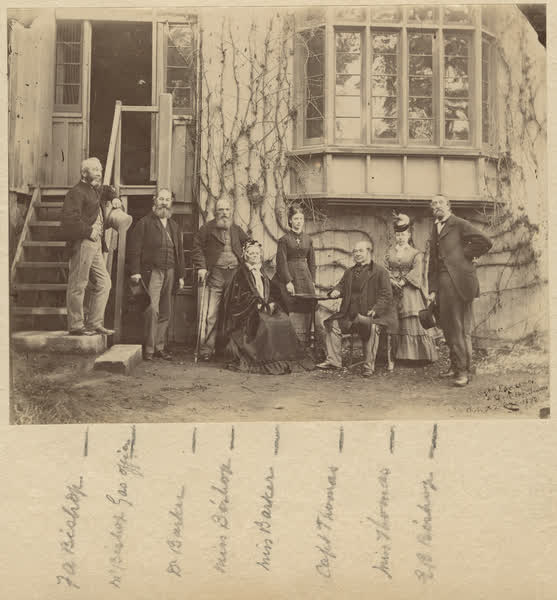 Dr Barker's house, Worcester Street, 1872