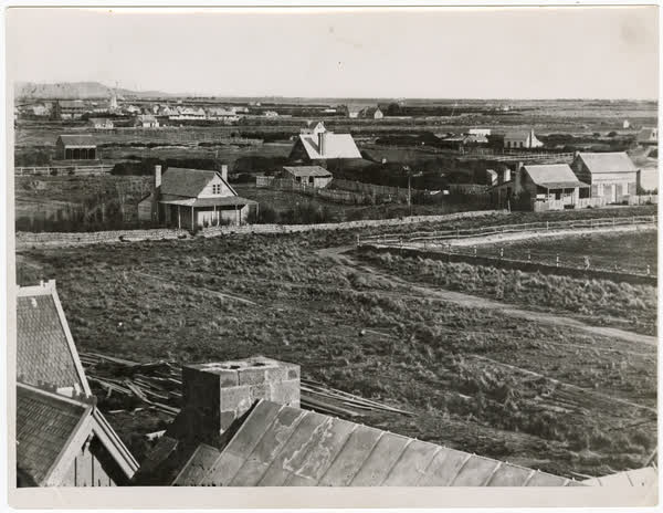 Early Christchurch streets, 1865