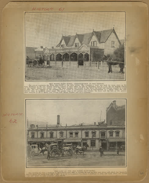 The White Hart Hotel, 1860