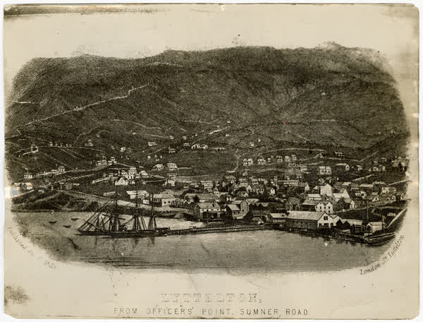 Early Lyttelton, 1863