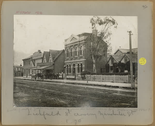 Early Lichfield Street, 1870