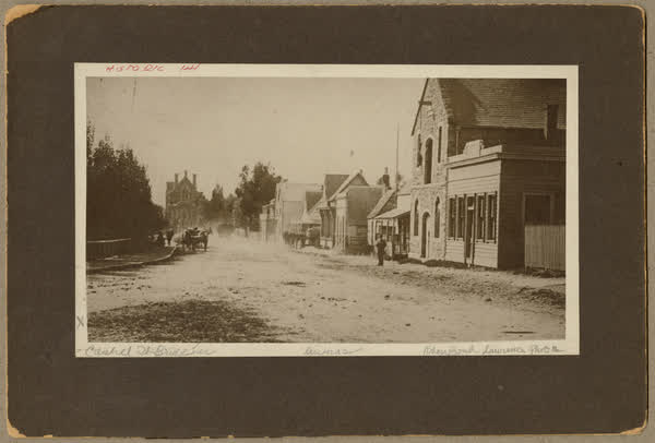 Early Oxford Street seen from Cashel Street