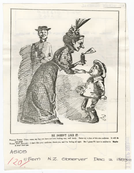 He doesn't like it, 1893