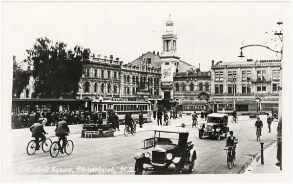 North West Cathedral Square, 1930
