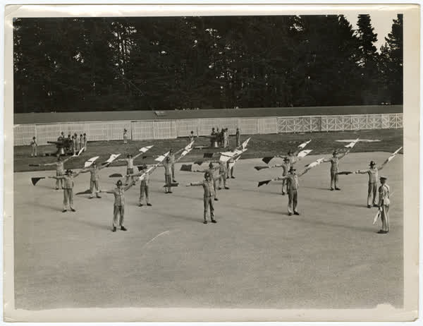Special Reservists at military school, 1940