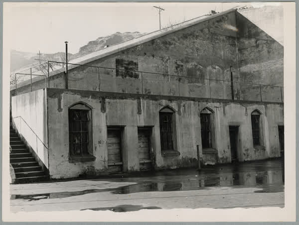 Former Lyttelton prison cells, 1940