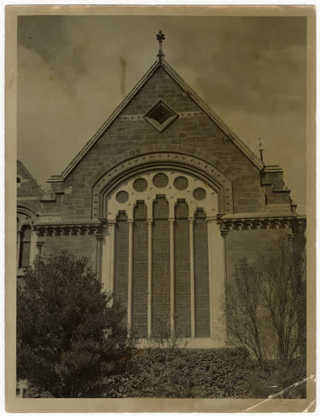 Memorial window at Canterbury University, 1941