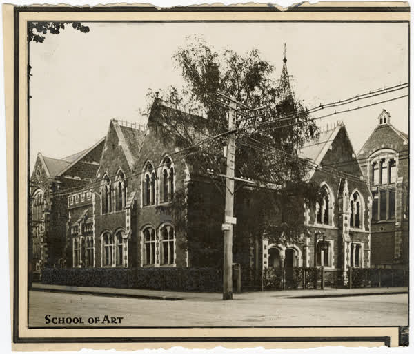 School of Art at Canterbury College, 1941
