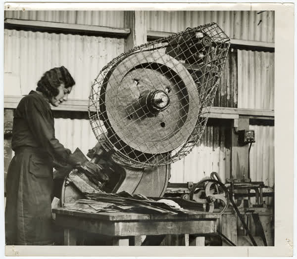 WWII Female factory worker, 1942