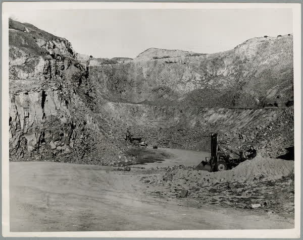 Halswell quarry, 1940