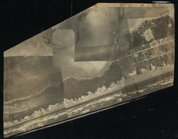 Aerial photomosaic of Southshore, 1926