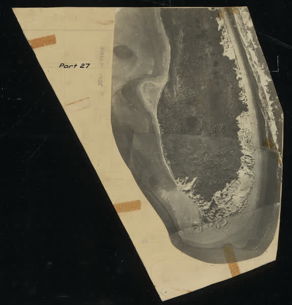 Aerial photomosaic of Southshore Spit, 1926