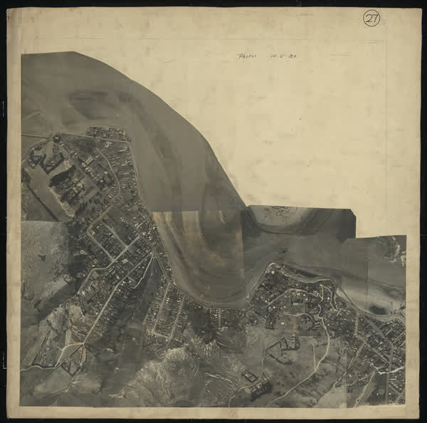 Aerial photomosaic of Moncks Bay, 1926