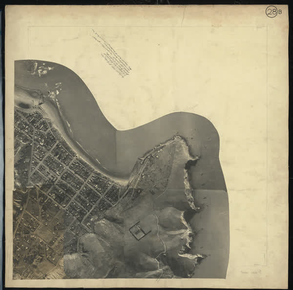 Aerial photomosaic of Sumner and Scarborough, 1926