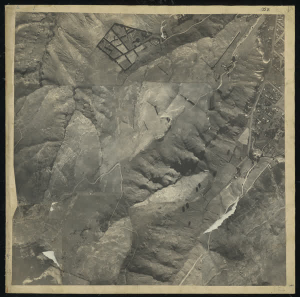 Aerial photomosaic of Richmond Hill and Evans Pass Road, 1926